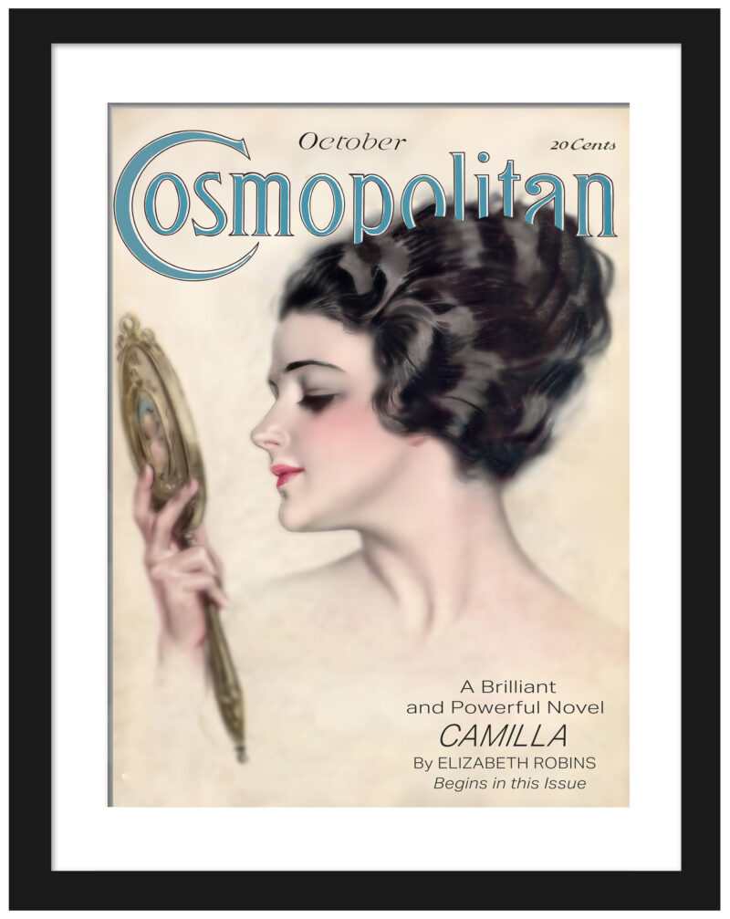 Cosmopolitan October 1917 Vintage Cover Art
