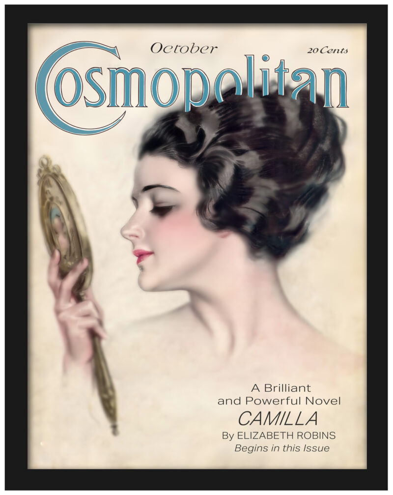 Cosmopolitan October 1917 Vintage Cover Art