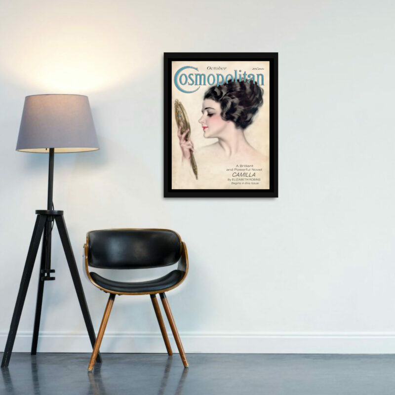 Cosmopolitan October 1917 Vintage Cover Art