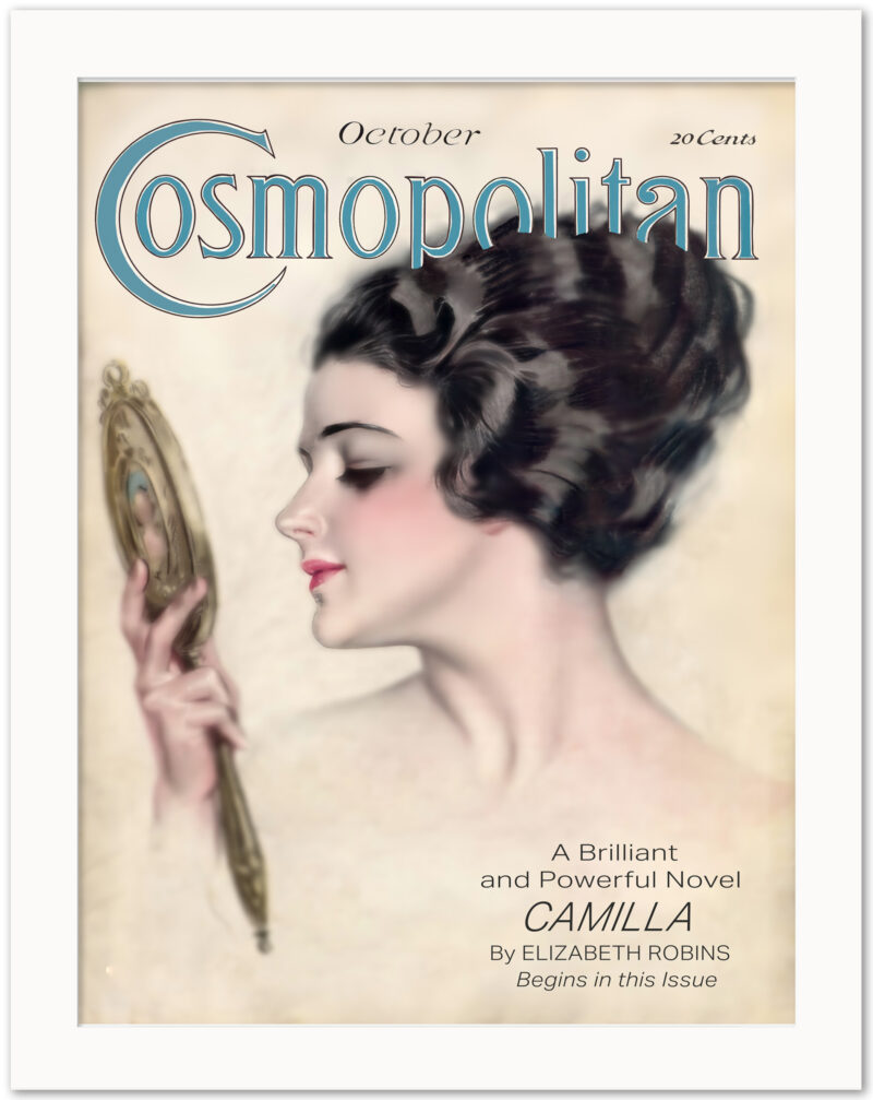 Cosmopolitan October 1917 Vintage Cover Art