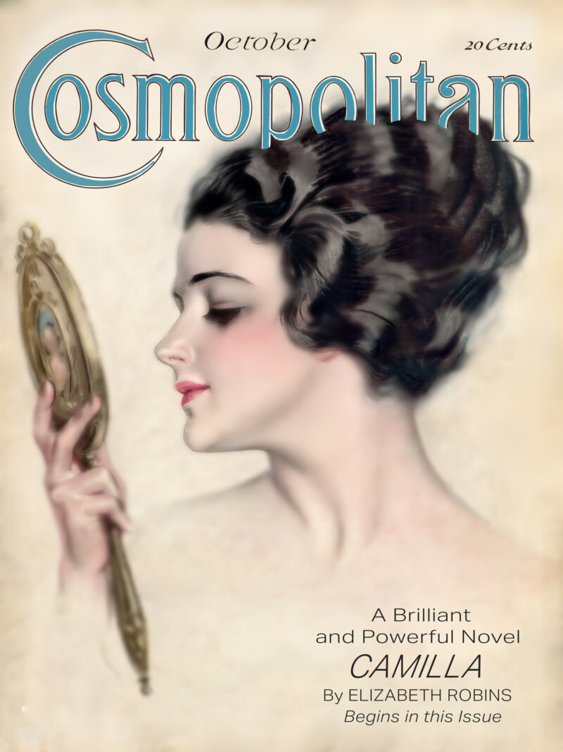Cosmopolitan October 1917 Vintage Cover Art