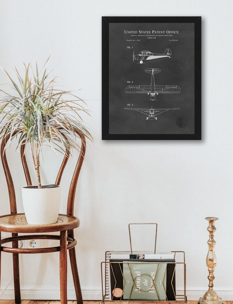 1945 Aeronca Champion C7 patent artwork