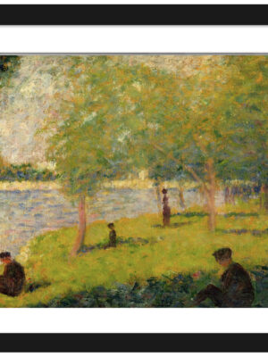 Reproduction of Seurat's "Study for La Grande Jatte".