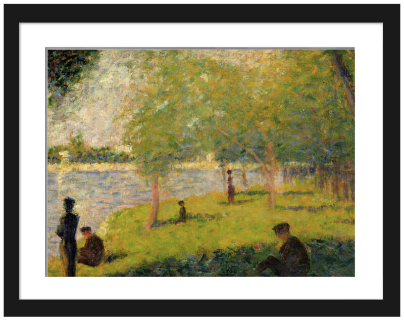 Reproduction of Seurat's "Study for La Grande Jatte".