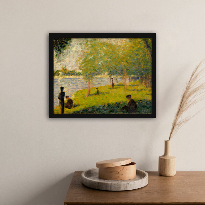 Reproduction of Seurat's "Study for La Grande Jatte".