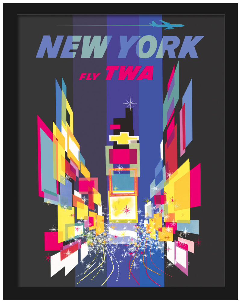 Vintage TWA New York City Poster
