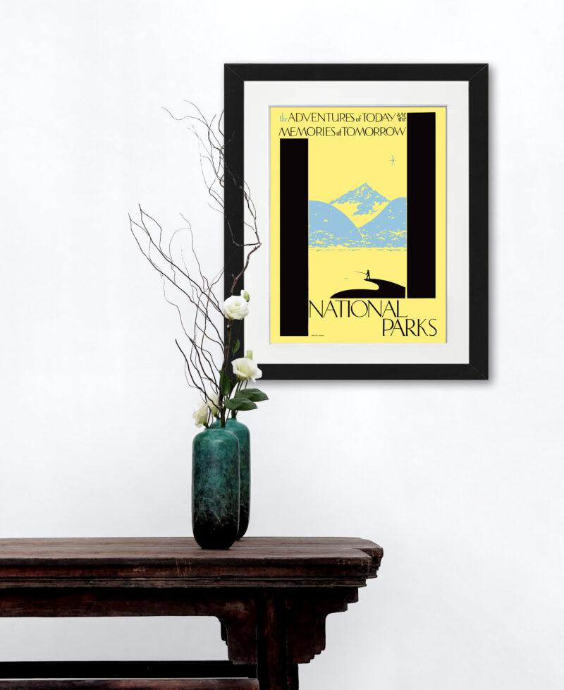 1934 National Parks Poster by Dorothy Waugh Art Reproduction
