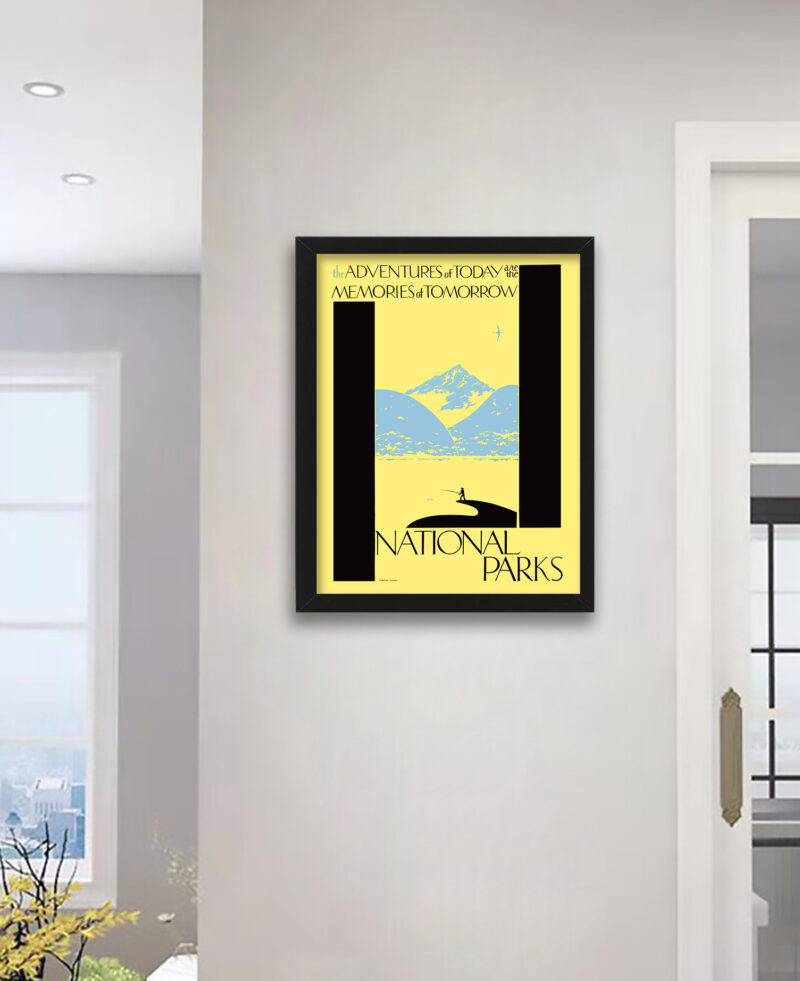 1934 National Parks Poster by Dorothy Waugh Art Reproduction