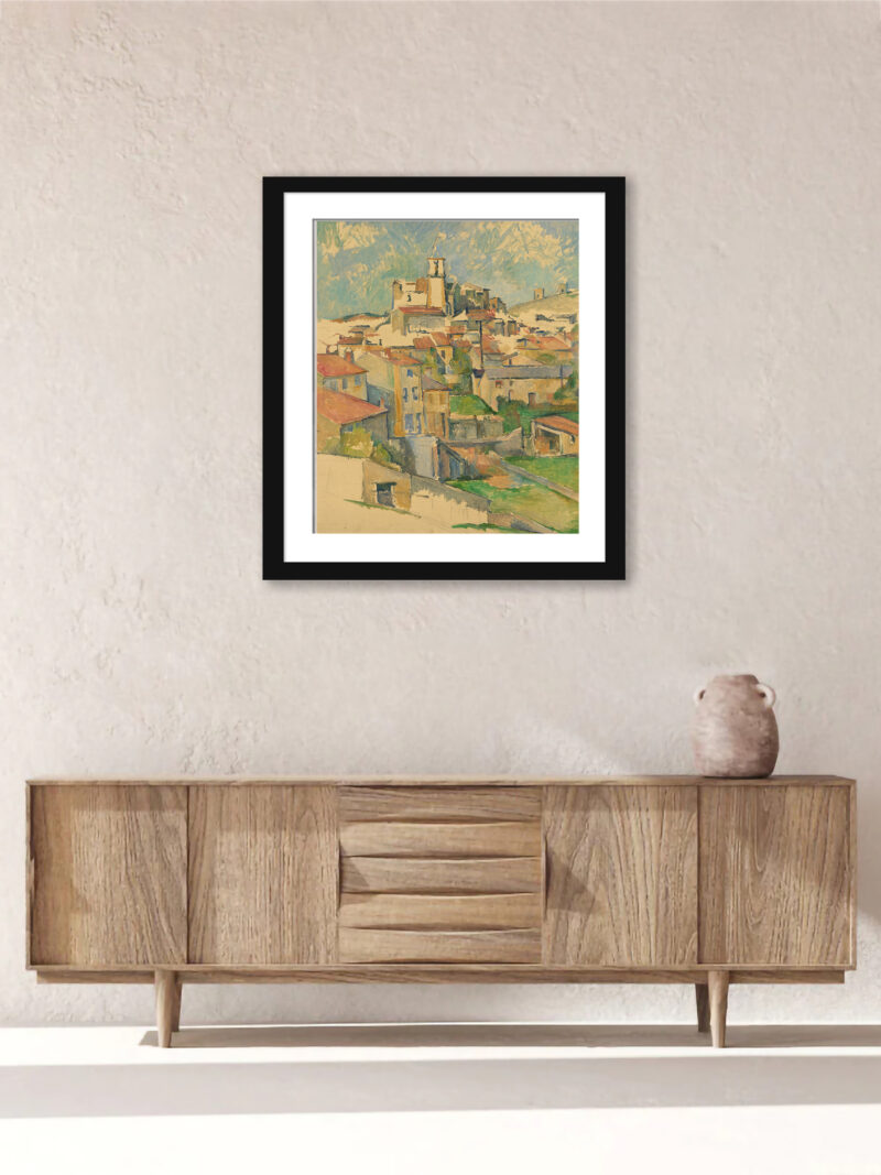 Gardanne' by Cézanne – Pioneering the Cubist Landscape