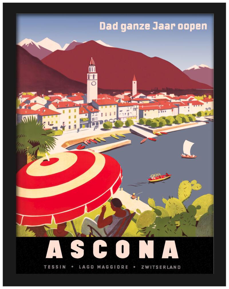 952 Otto Ernst Ascona Vintage Poster