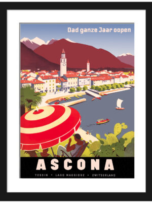 952 Otto Ernst Ascona Vintage Poster