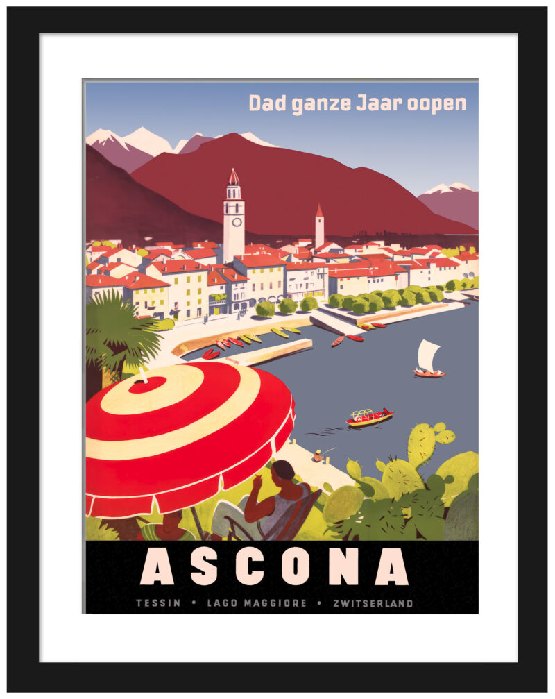 952 Otto Ernst Ascona Vintage Poster