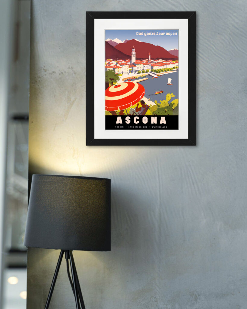 952 Otto Ernst Ascona Vintage Poster