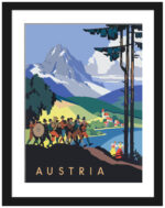 1930 Hermann Kosel Vintage Austria Poster