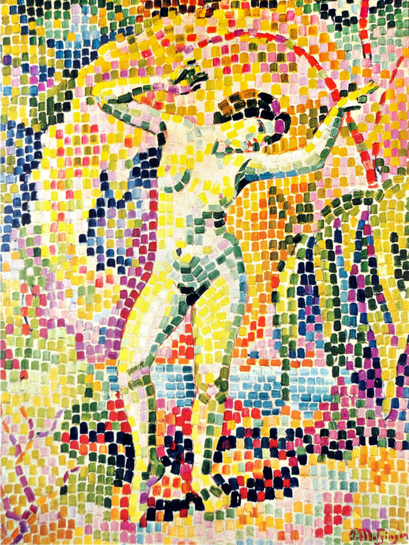 Jean Metzinger's 1906 "The Dance of Bacchante" art reproduction.