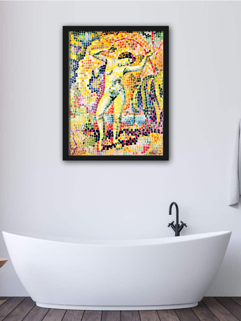 Jean Metzinger's 1906 "The Dance of Bacchante" art reproduction.
