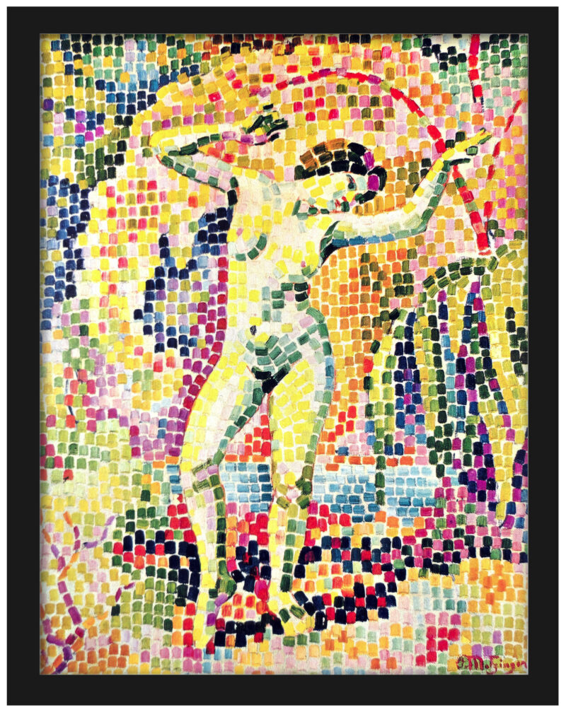 Jean Metzinger's 1906 "The Dance of Bacchante" art reproduction.