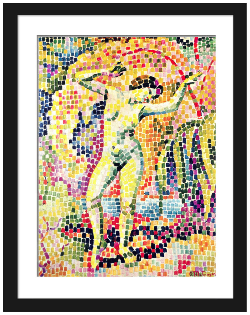 Jean Metzinger's 1906 "The Dance of Bacchante" art reproduction.