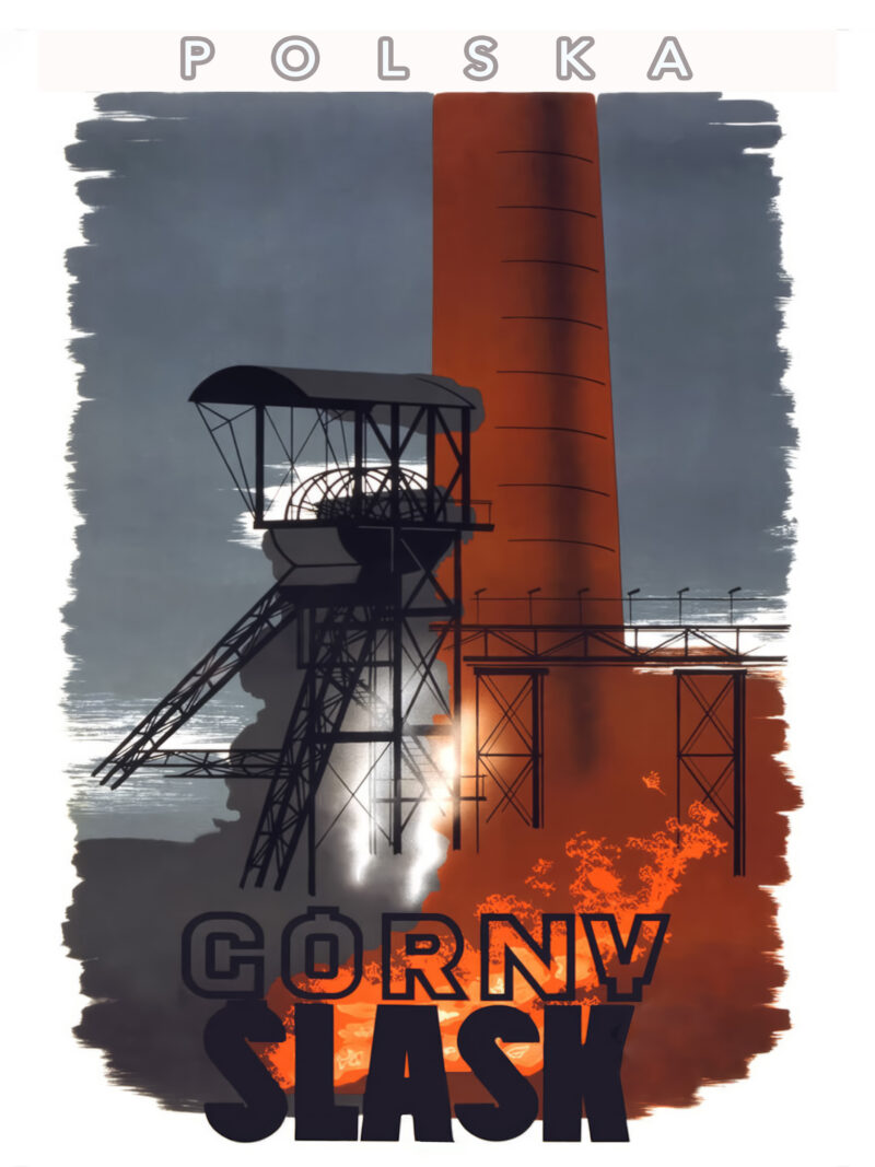 1937 Polska Industrial Poster Reproduction