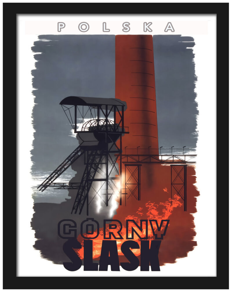 1937 Polska Industrial Poster Reproduction