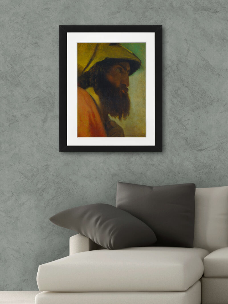 Ulysses" by Ingres, 1827 painting reproduction.