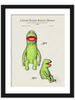 Kermit Puppet Patent Print 1959