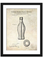 1915 Coca-Cola Bottle Patent Art Print