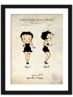 1932 Max Fleischer Betty Boop Doll Patent Print