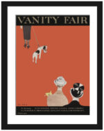 1910 Vanity Fair Dog Walking Cover