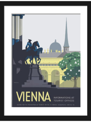Hermann Kosel Vienna Print of Josef's Square