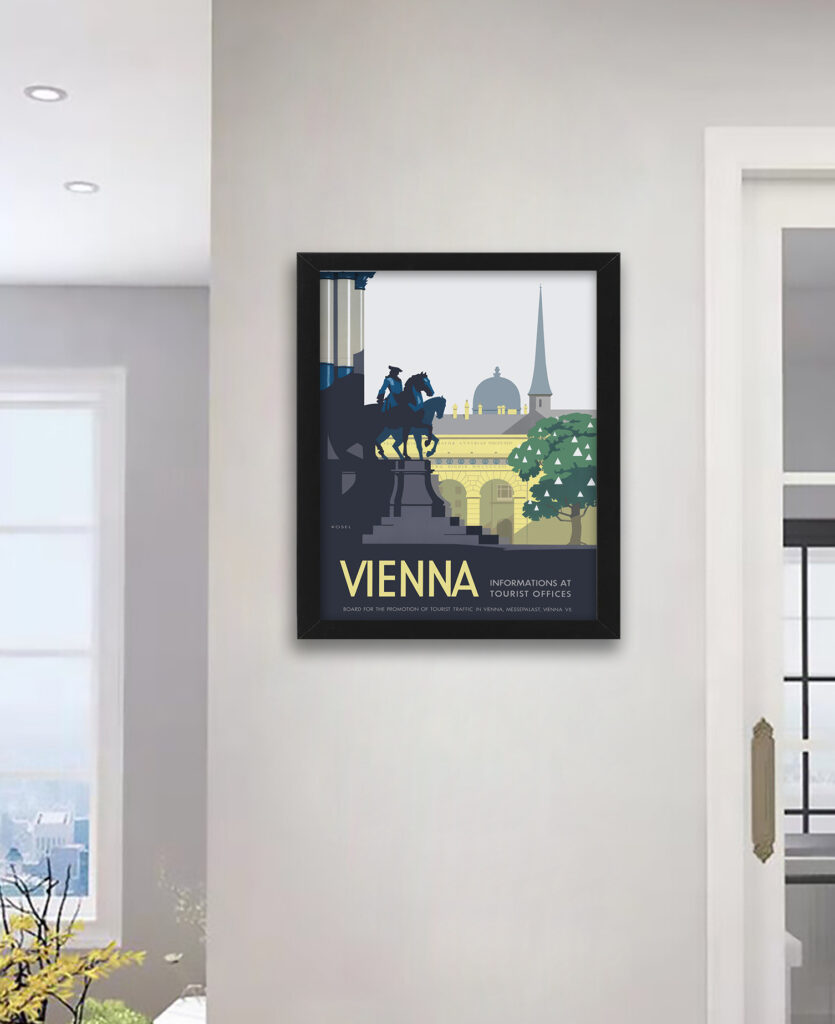 Hermann Kosel Vienna Print of Josef's Square