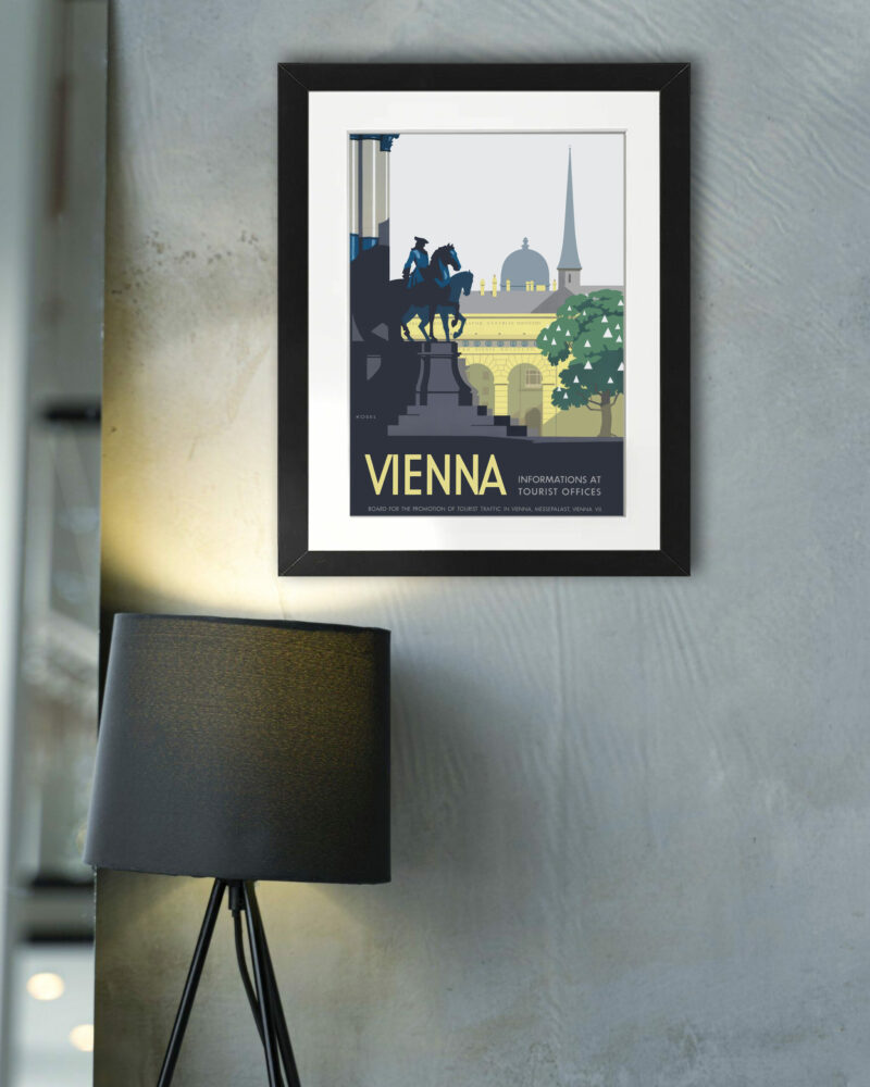 Hermann Kosel Vienna Print of Josef's Square