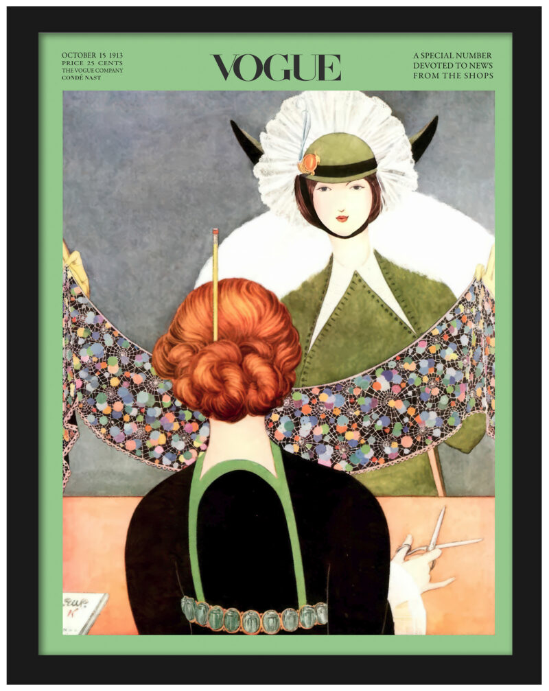 Woman Holding Fabric