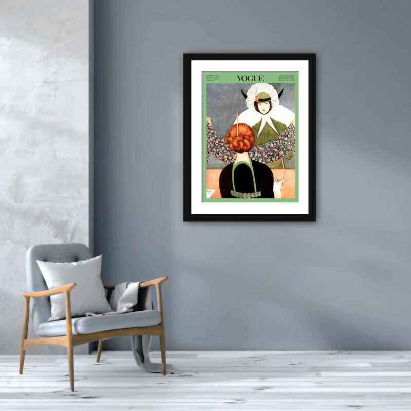 Woman Holding Fabric