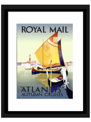 1936 Atlantis Autumn Cruises – Vintage Nautical Elegance