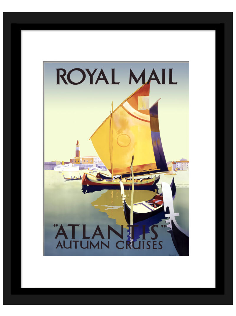 1936 Atlantis Autumn Cruises – Vintage Nautical Elegance