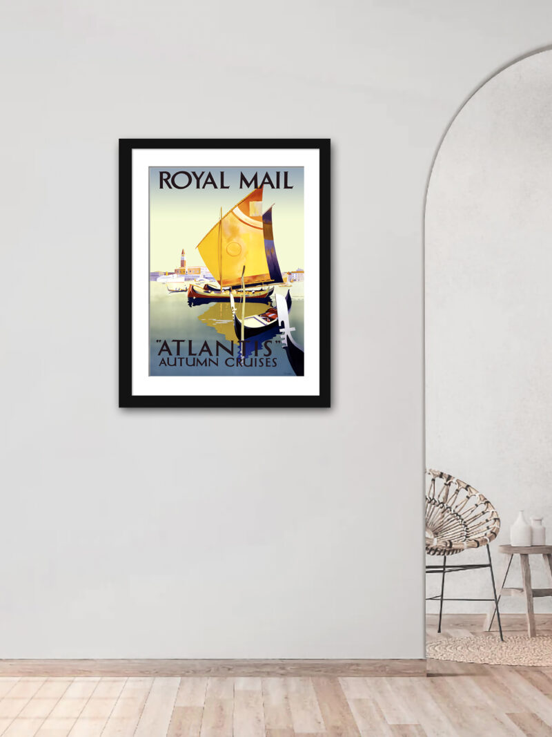 1936 Atlantis Autumn Cruises – Vintage Nautical Elegance