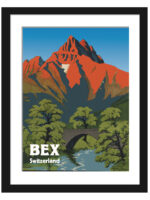 1930 Bex Switzerland Travel Poster by Aimé-Félix Nicollerat