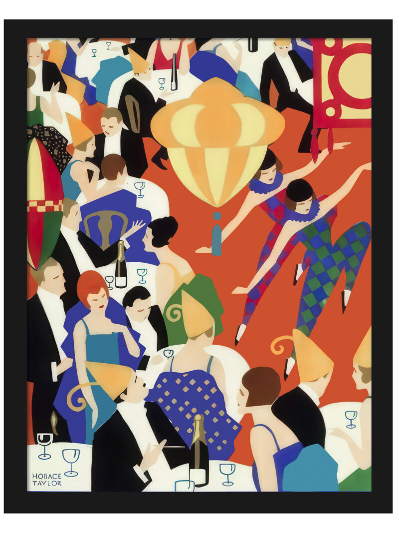 1924 Brightest London Underground Poster by Horace Taylor
