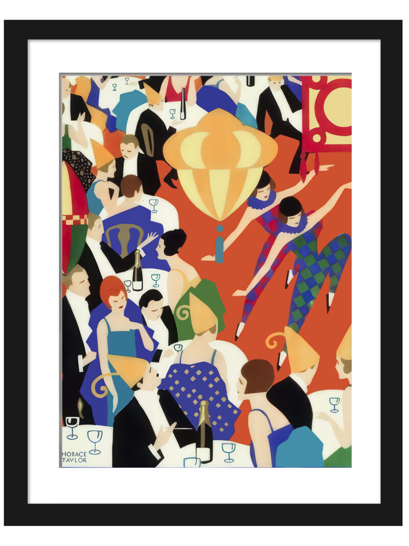 1924 Brightest London Underground Poster by Horace Taylor