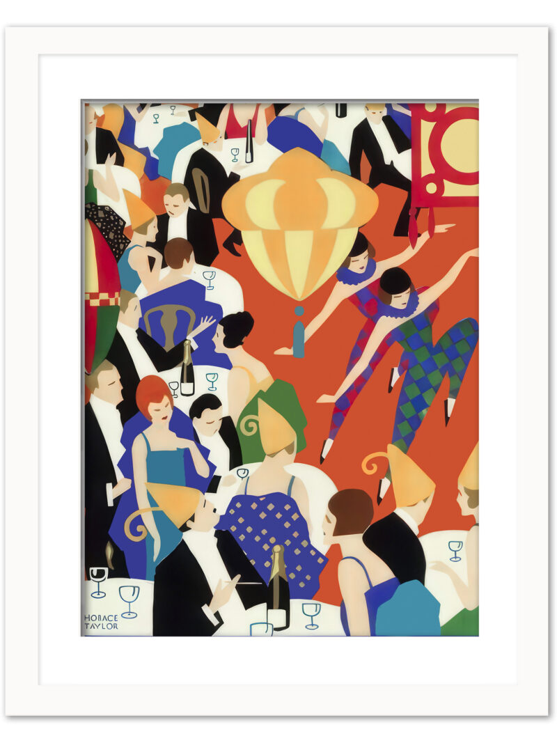 1924 Brightest London Underground Poster by Horace Taylor
