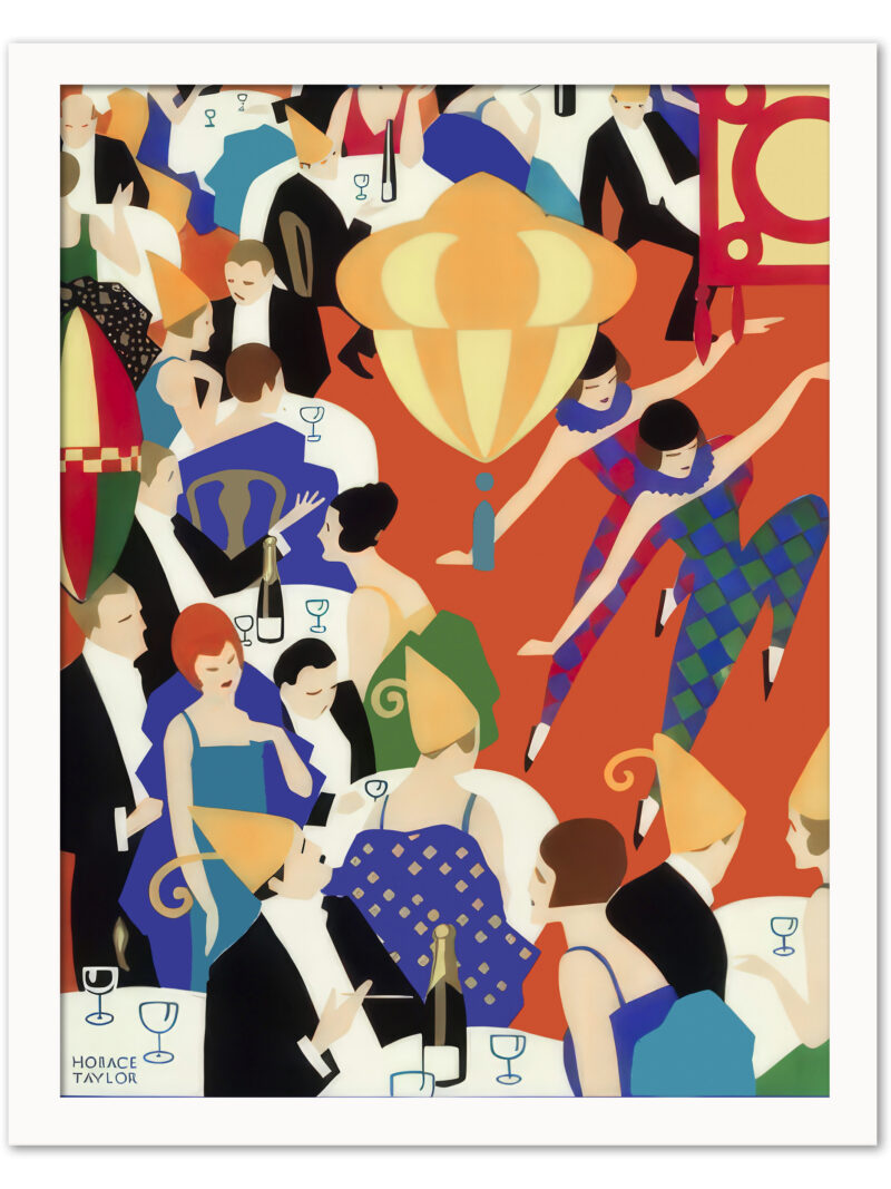 1924 Brightest London Underground Poster by Horace Taylor