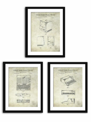Early Apple Computer Patents Collection Artwork