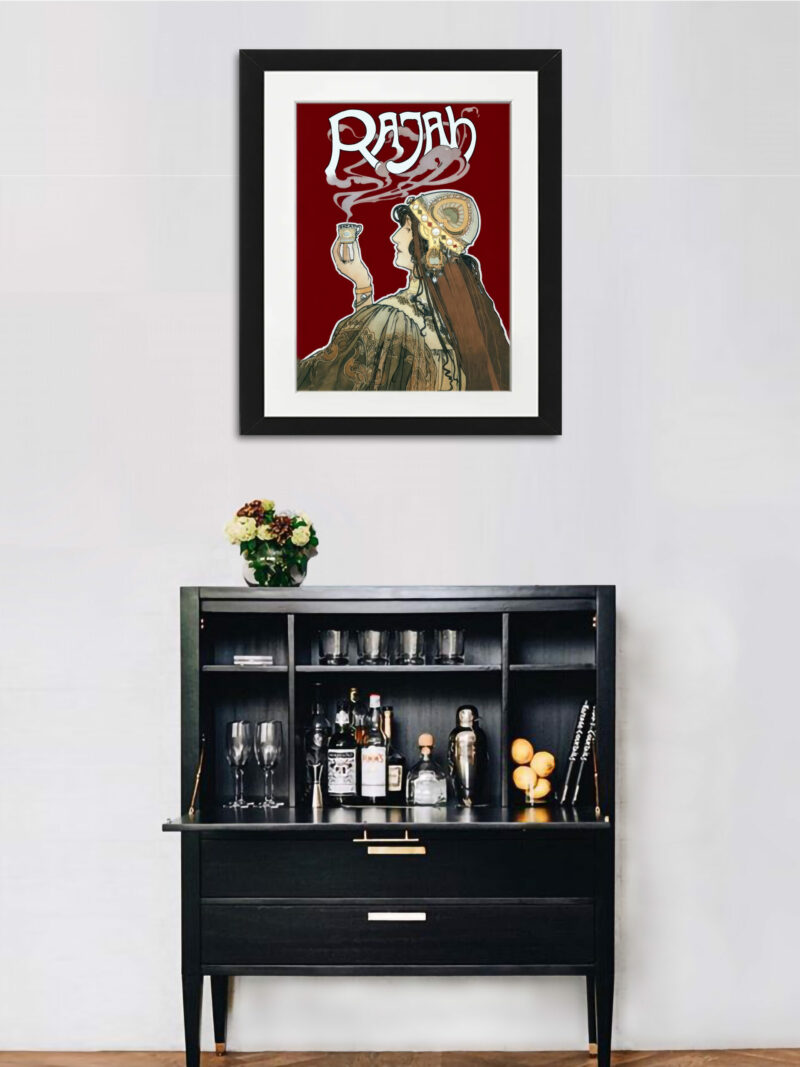 1898 Rajah Coffee Poster by Henri Meunier
