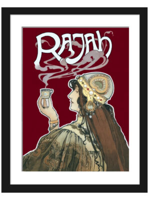 1898 Rajah Coffee Poster by Henri Meunier