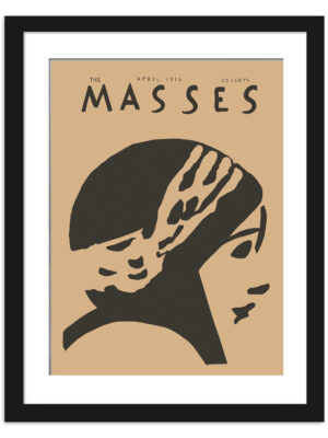 1916 The Masses Magazine Cover Reproduction
