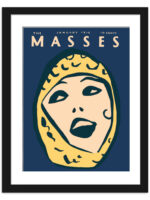 1916 The Masses January Cover Reproduction"