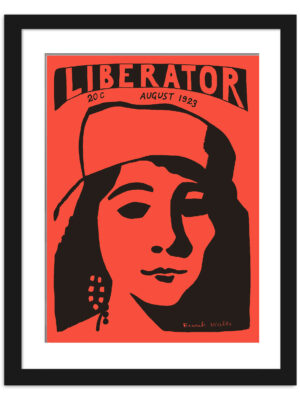 1923 Liberator Magazine Cover by Frank Walts