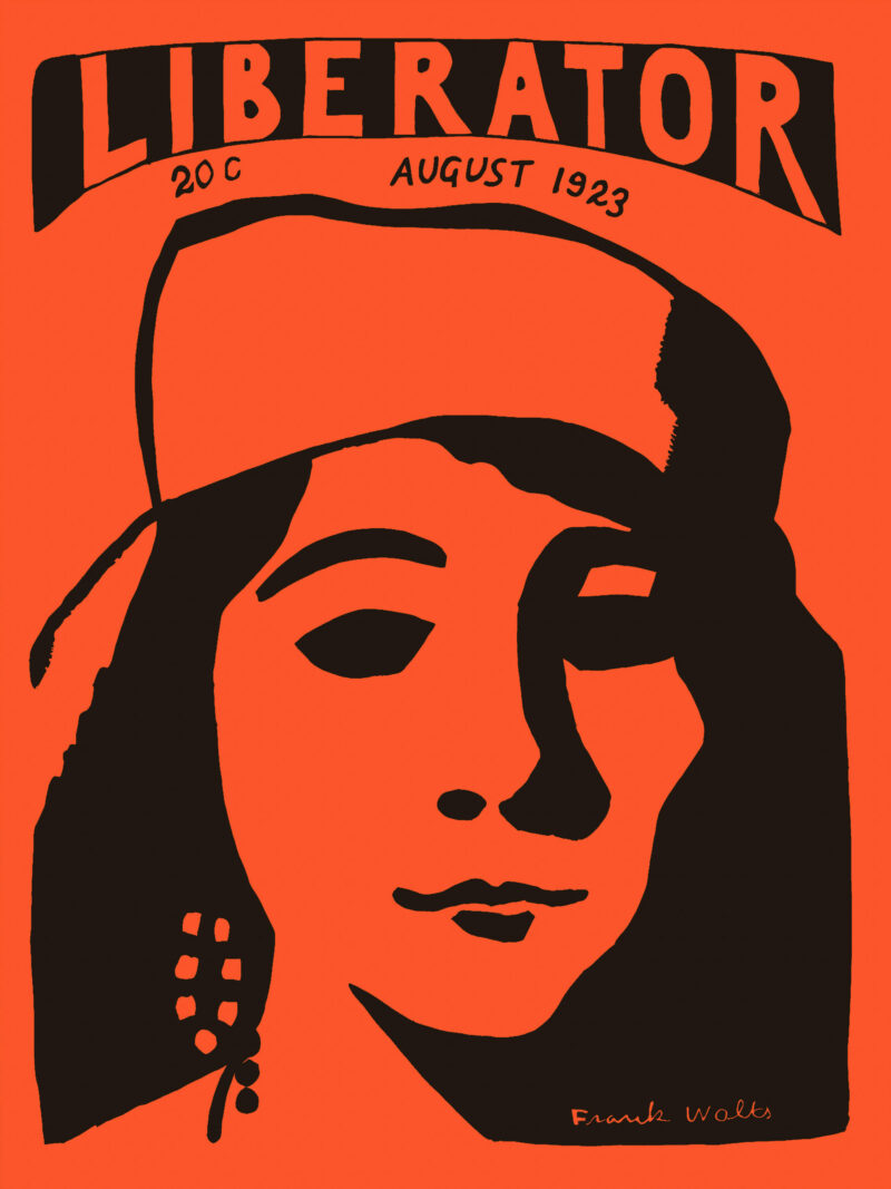 1923 Liberator Magazine Cover by Frank Walts