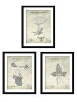 Early Aviation Patent Art Collection